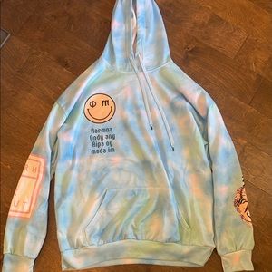 Phi Mu tie dye hoodie